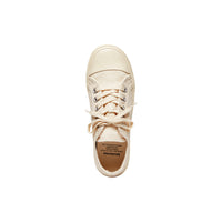 Paris Low Top Sneakers - White & White