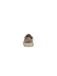 Paris Low Top BB Monogram dark mink grey & brown Sneakers - Dark Mink Grey & Brown