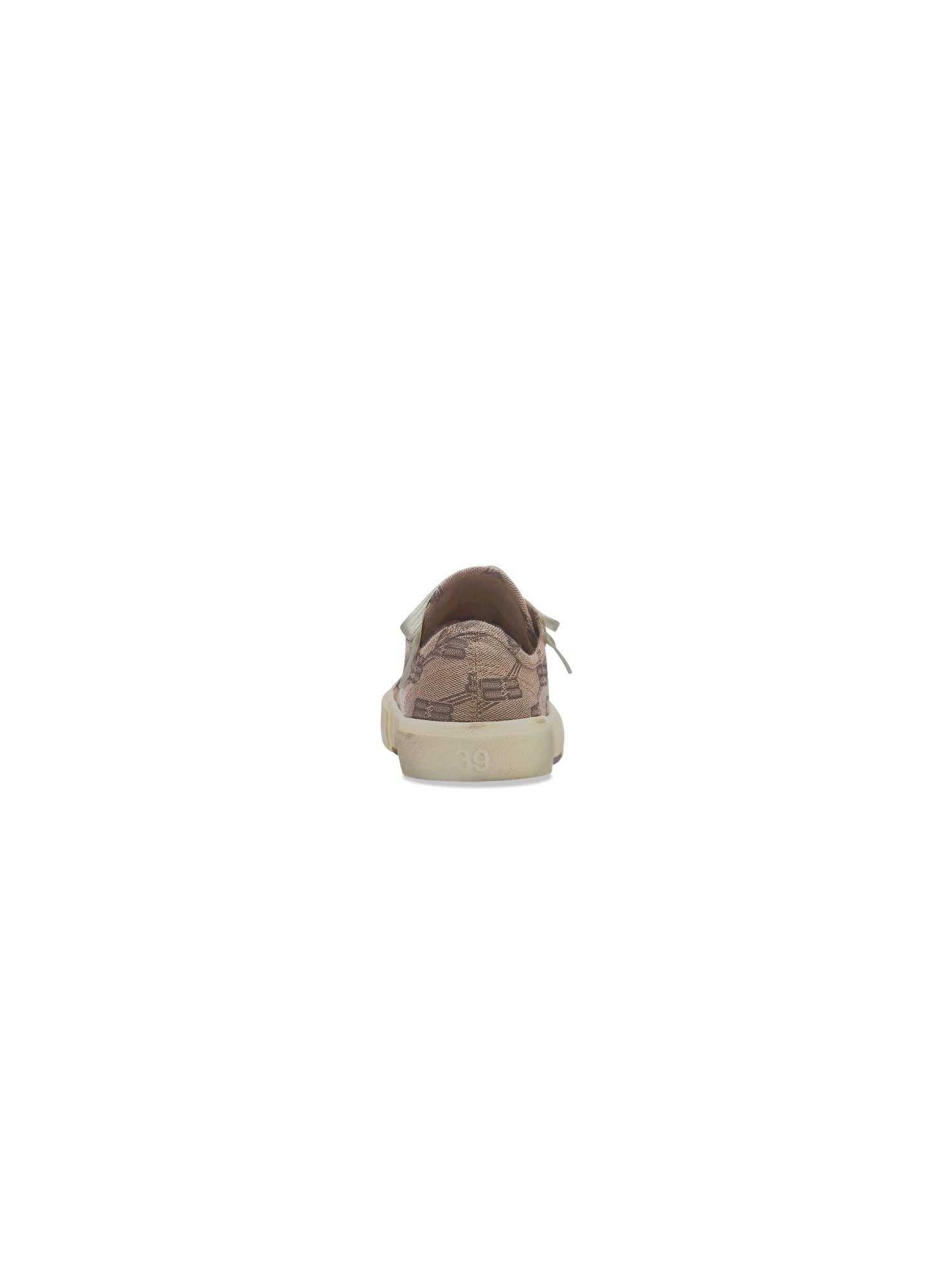 Paris Low Top BB Monogram dark mink grey & brown Sneakers - Dark Mink Grey & Brown