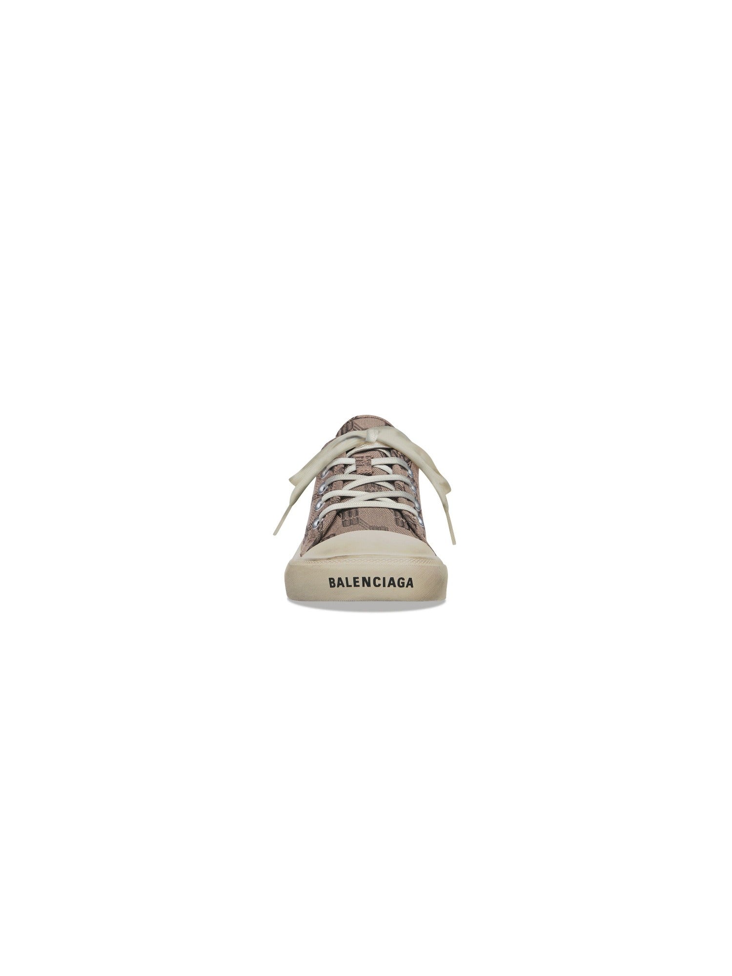 Paris Low Top BB Monogram dark mink grey & brown Sneakers - Dark Mink Grey & Brown
