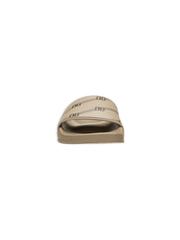 Pool BB Monogram dark mink grey & brown Sandals - Dark Mink Grey & Brown