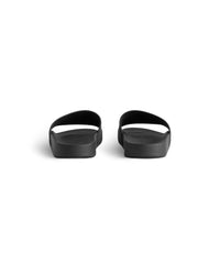 Balenciaga x Scholl Pool Slide Sandals - Black & White