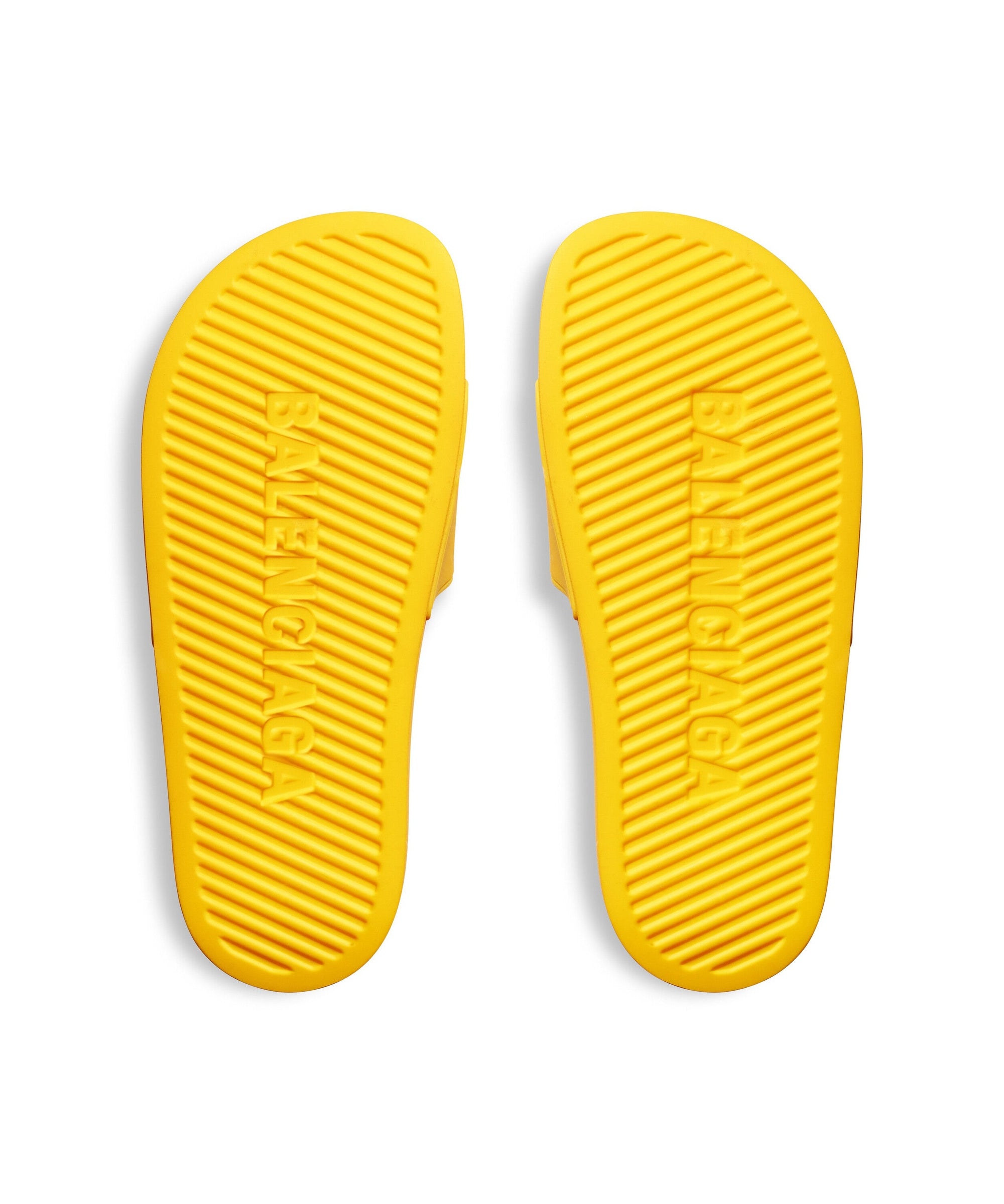Balenciaga x Scholl Pool Slide Sandals - Yellow & Blue