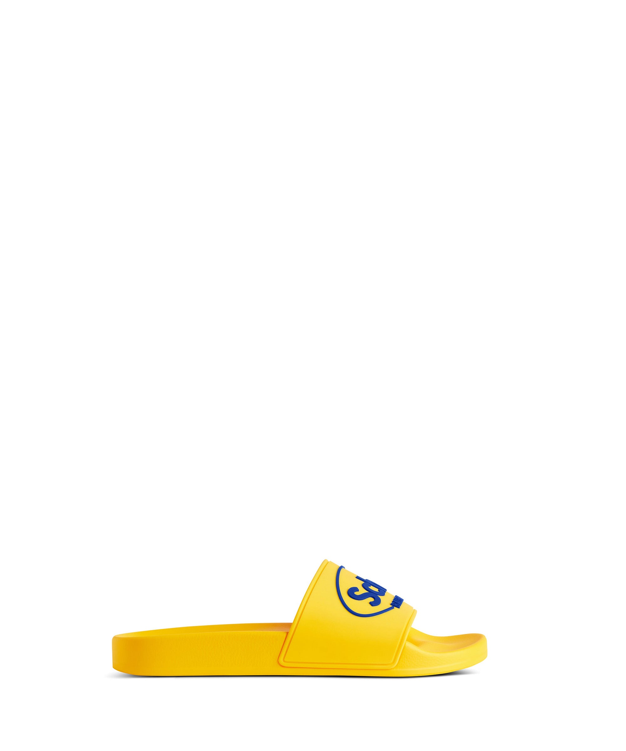 Balenciaga x Scholl Pool Slide Sandals - Yellow & Blue