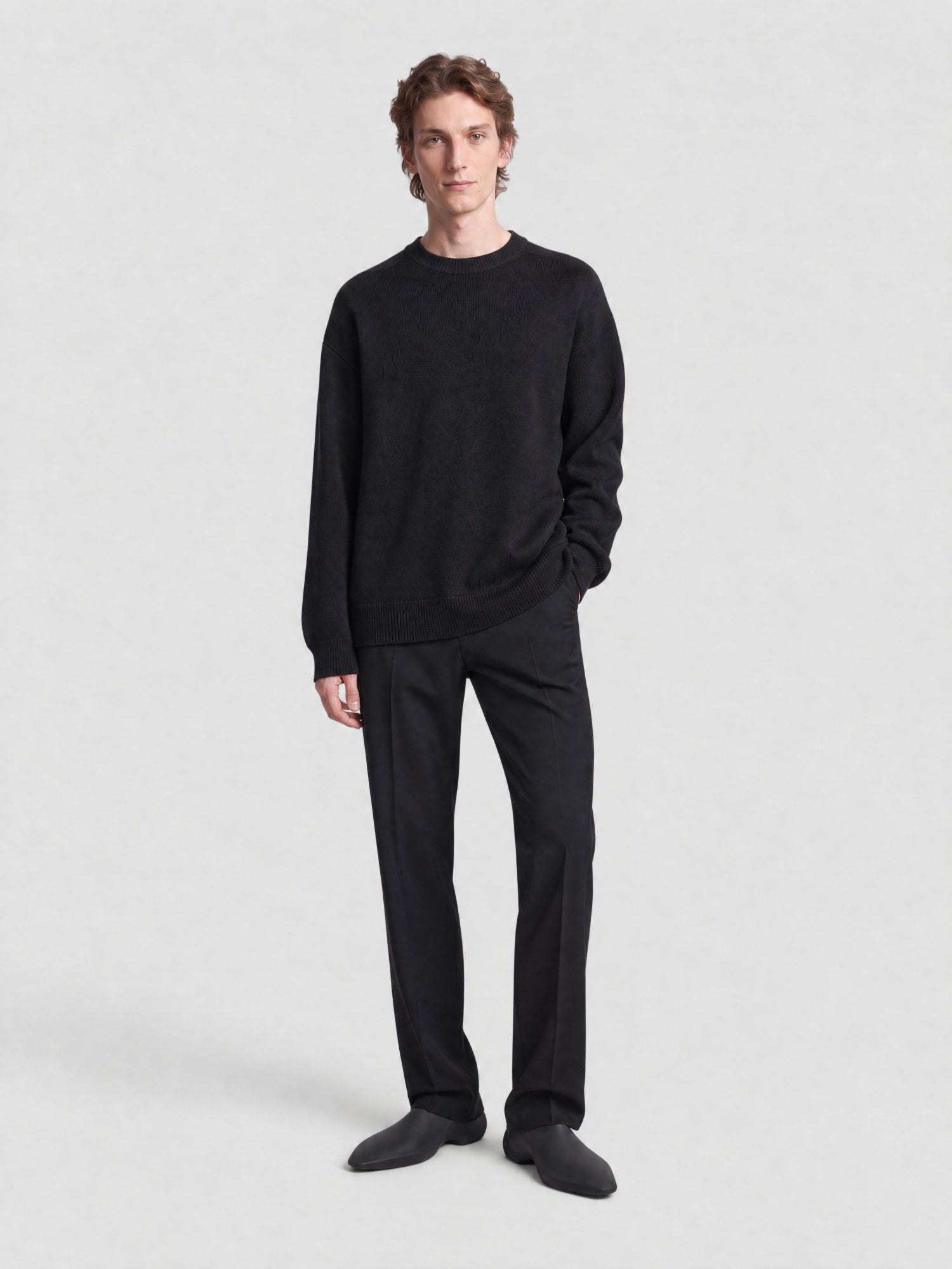 Space black Flats - Black