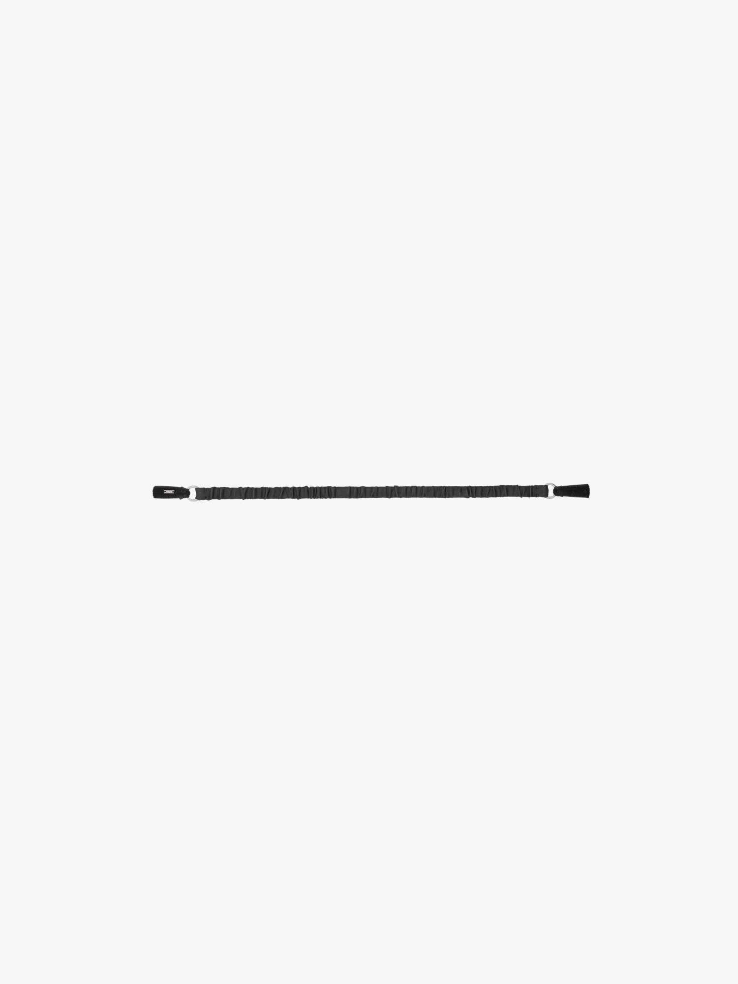 In velvet black Headband - Black