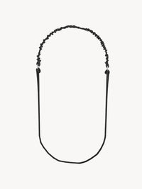 In velvet black Headband - Black