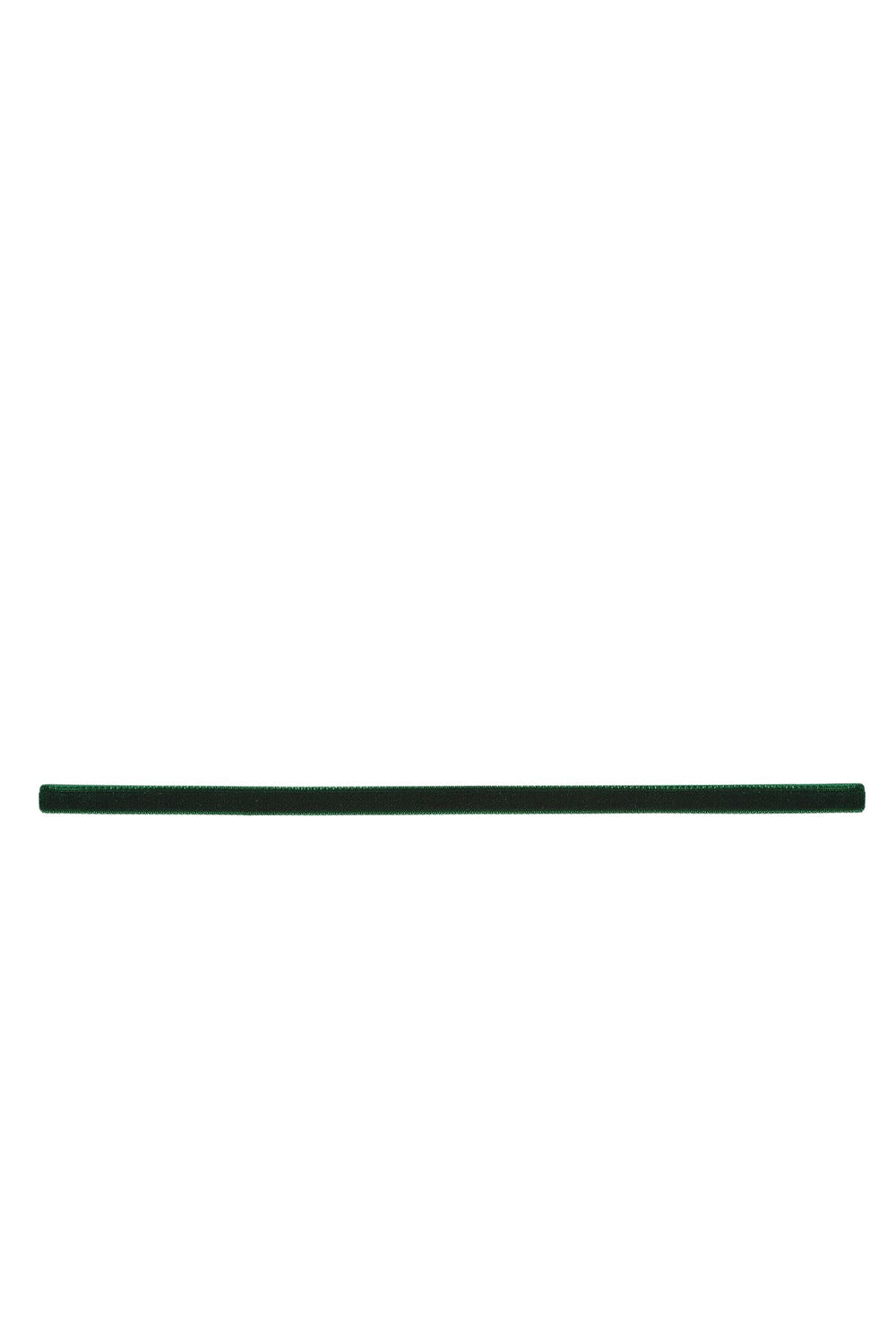 OUT / In velvet dark green bottle Headband - Dark Green Bottle
