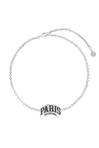 Cities Paris shiny silver Necklace - Shiny Silver