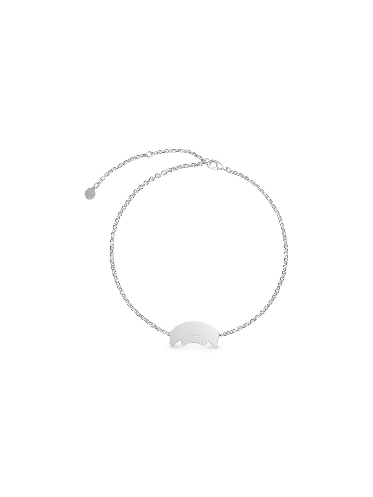 Cities Los Angeles shiny silver Necklace - Shiny Silver