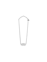 Cities Beijing shiny silver Necklace - Shiny Silver