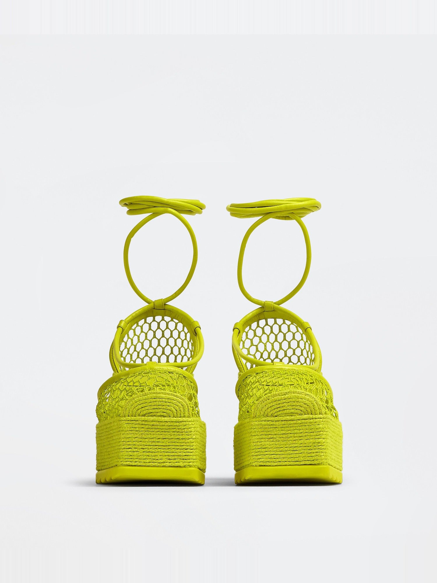 Stretch kiwi Espadrilles - Kiwi