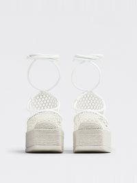 Stretch optic white Espadrilles - Optic White