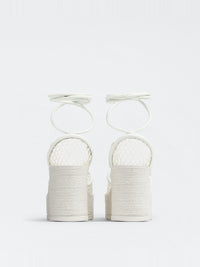 Stretch optic white Espadrilles - Optic White