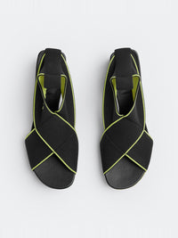 Flex black 50mm Sandals - Black