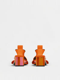 Flex tangerine 50mm Sandals - Tangerine
