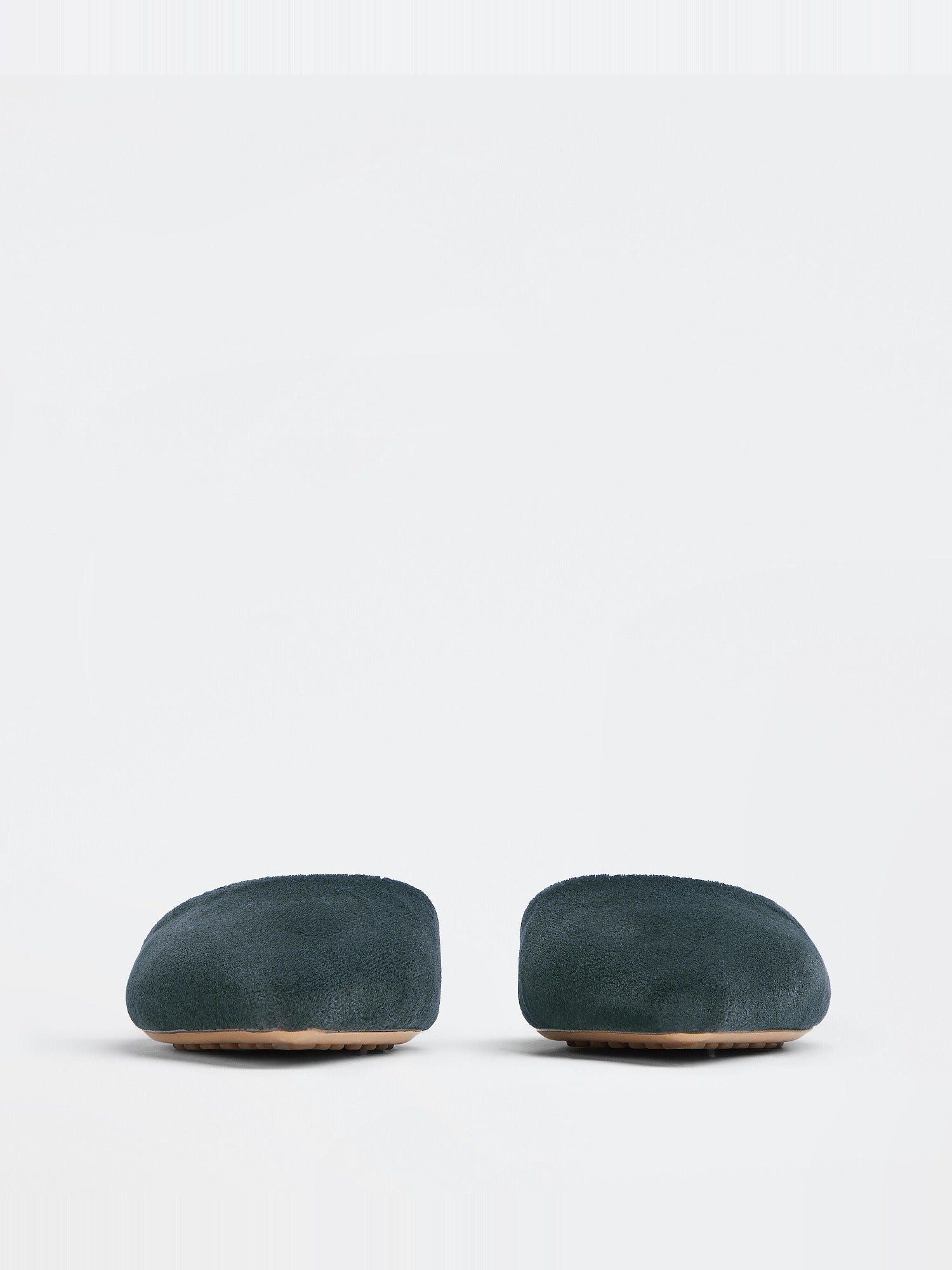 Point bottle green Slippers - Bottle Green