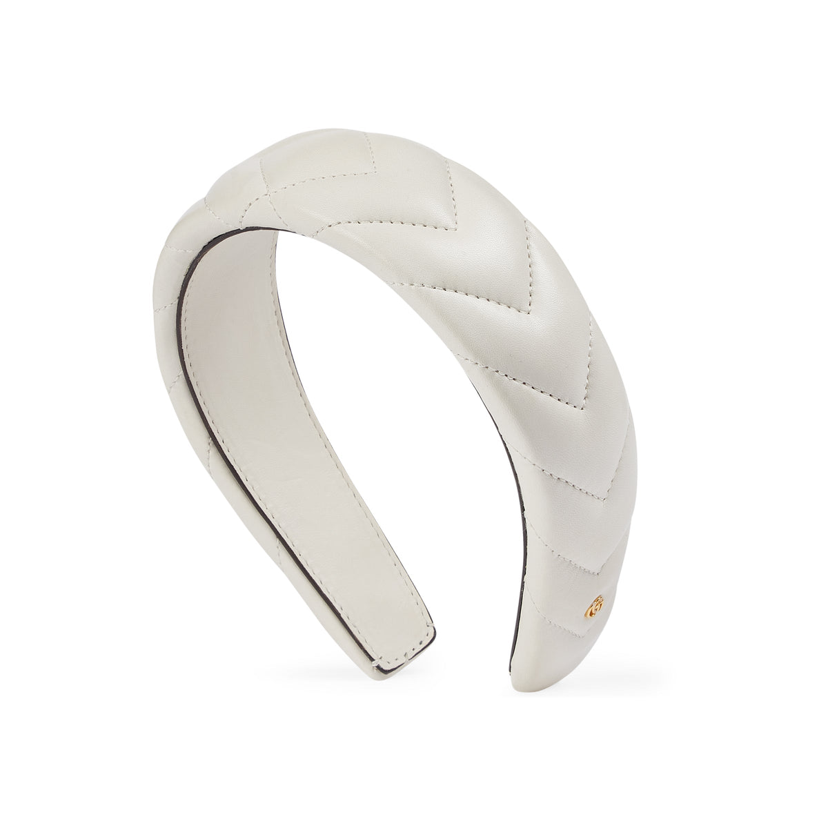Hat Chevron white Headband - White