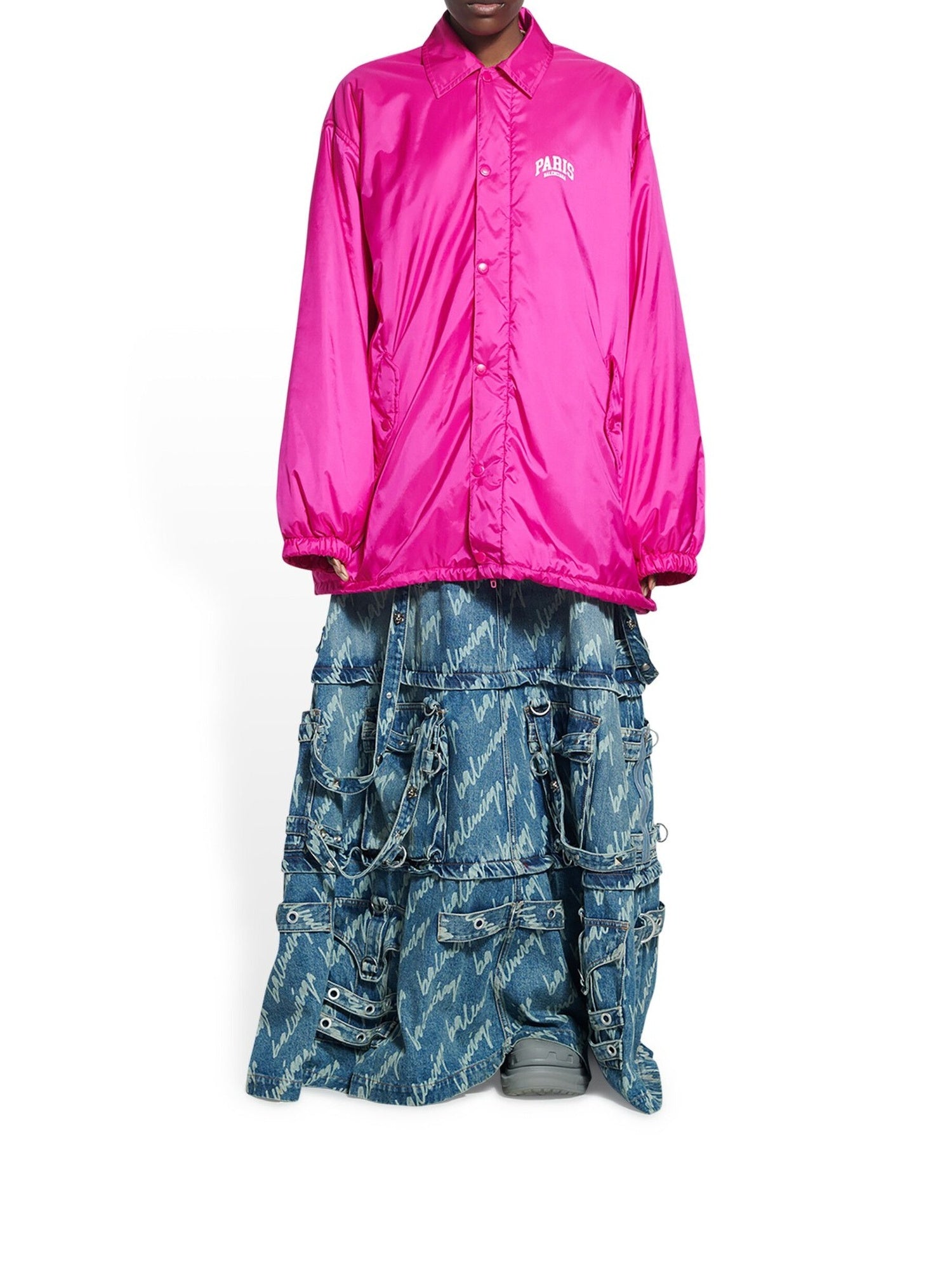 Cities Paris Rain fuchsia Jacket - Fuchsia