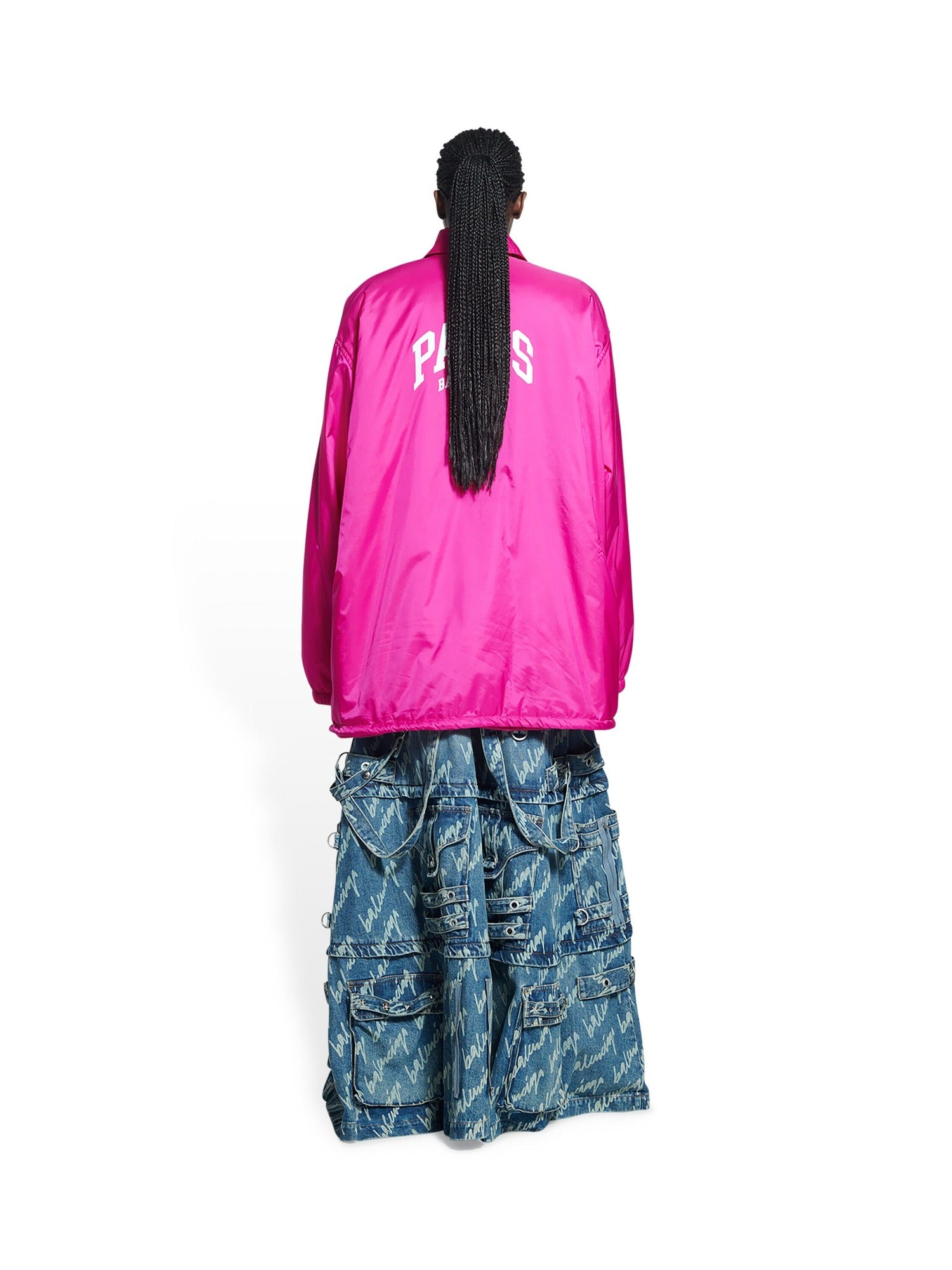 Cities Paris Rain fuchsia Jacket - Fuchsia