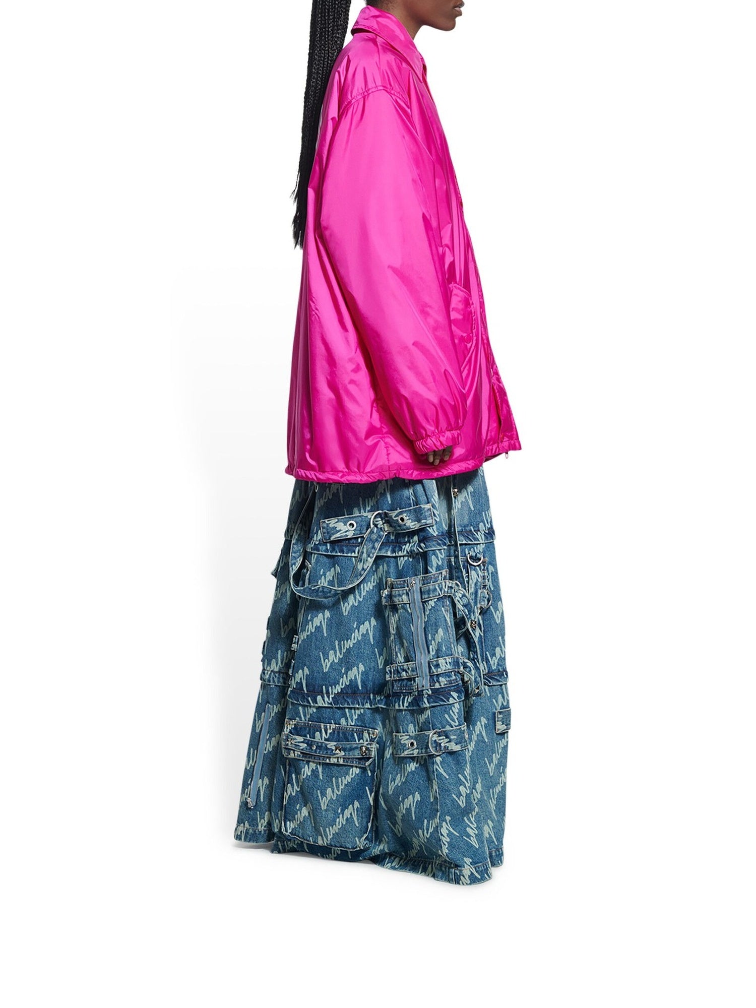 Cities Paris Rain fuchsia Jacket - Fuchsia