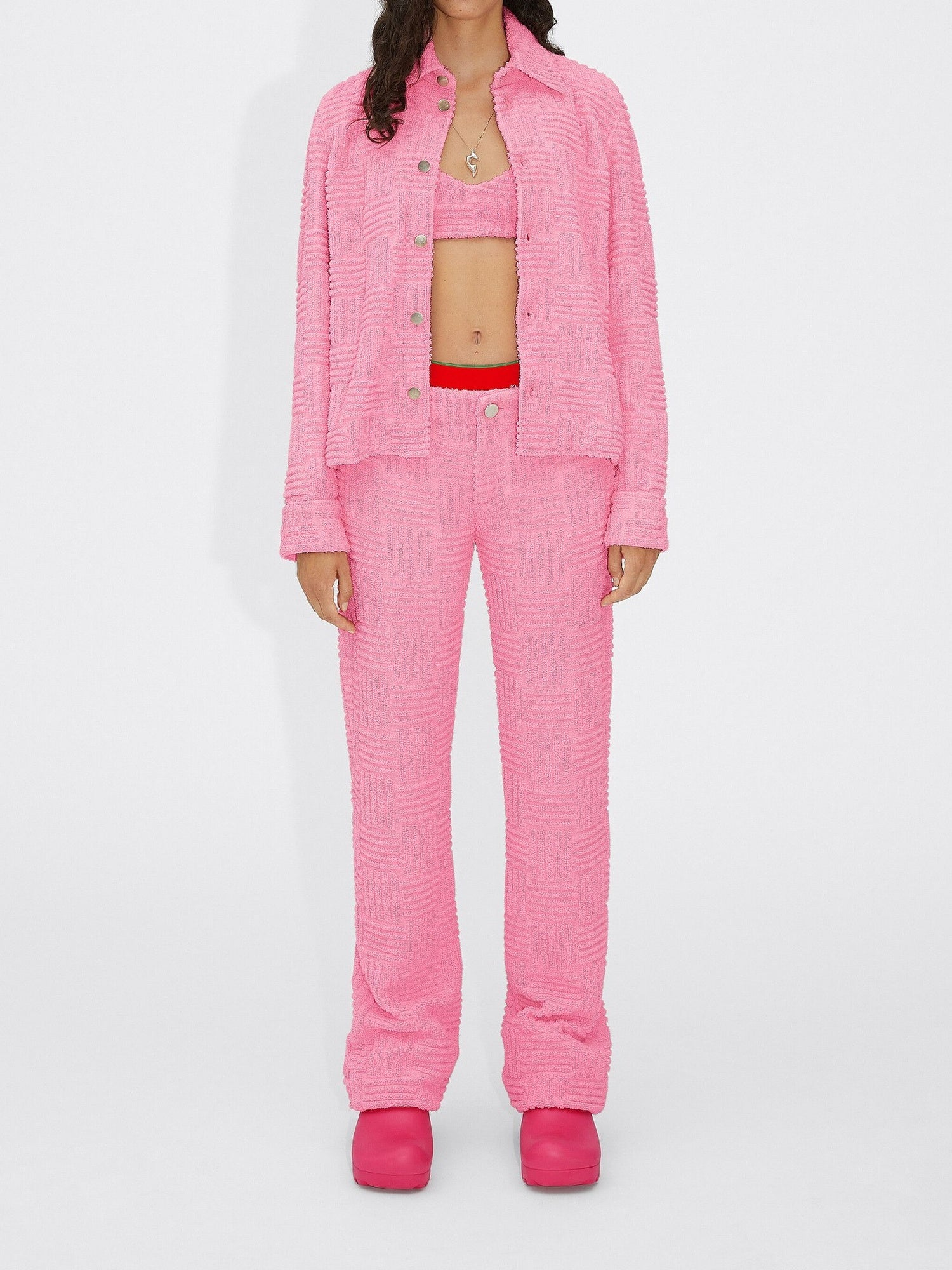 Bubble gum washed Top - Bubble Gum Washed