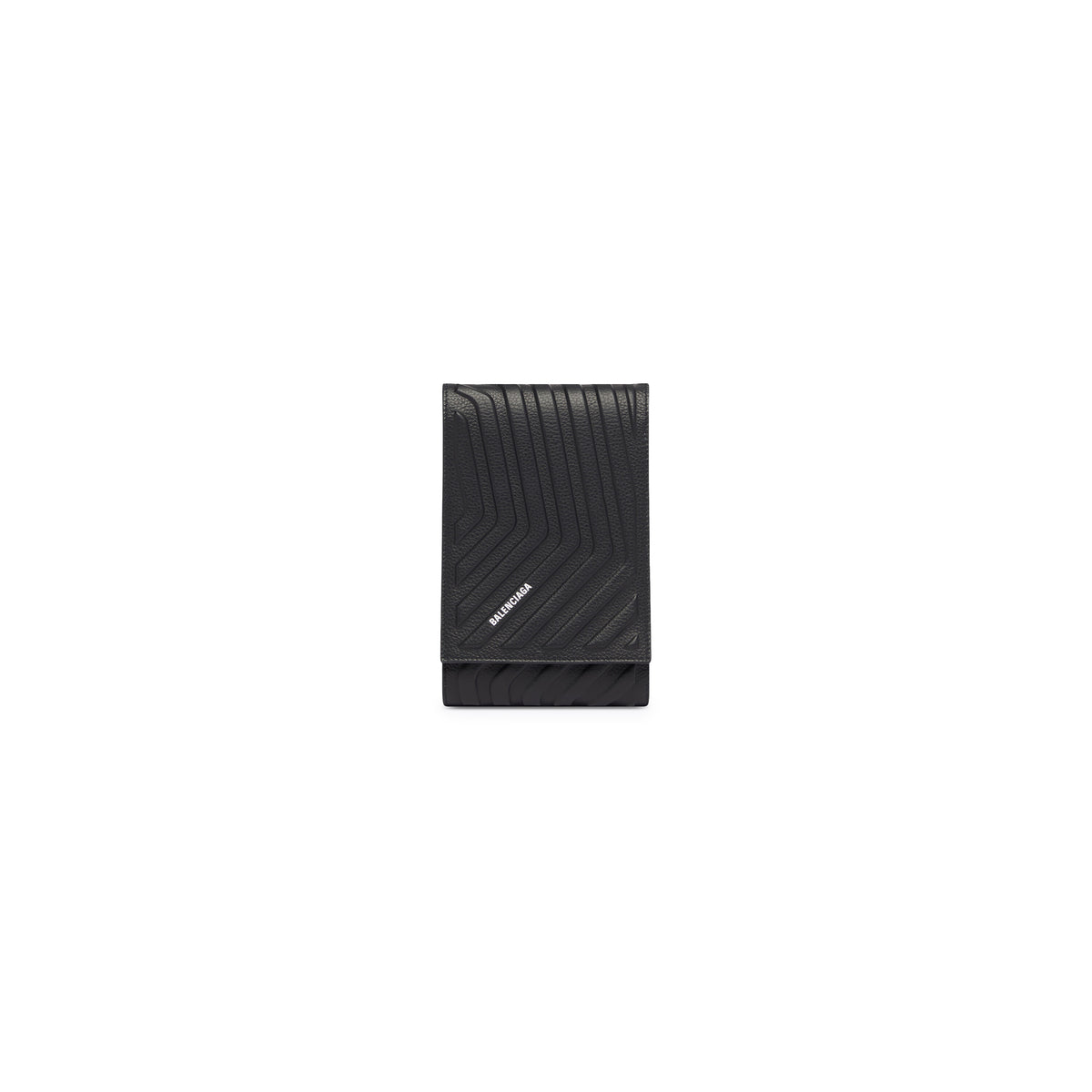 Car Phone Holder On Strap - Black