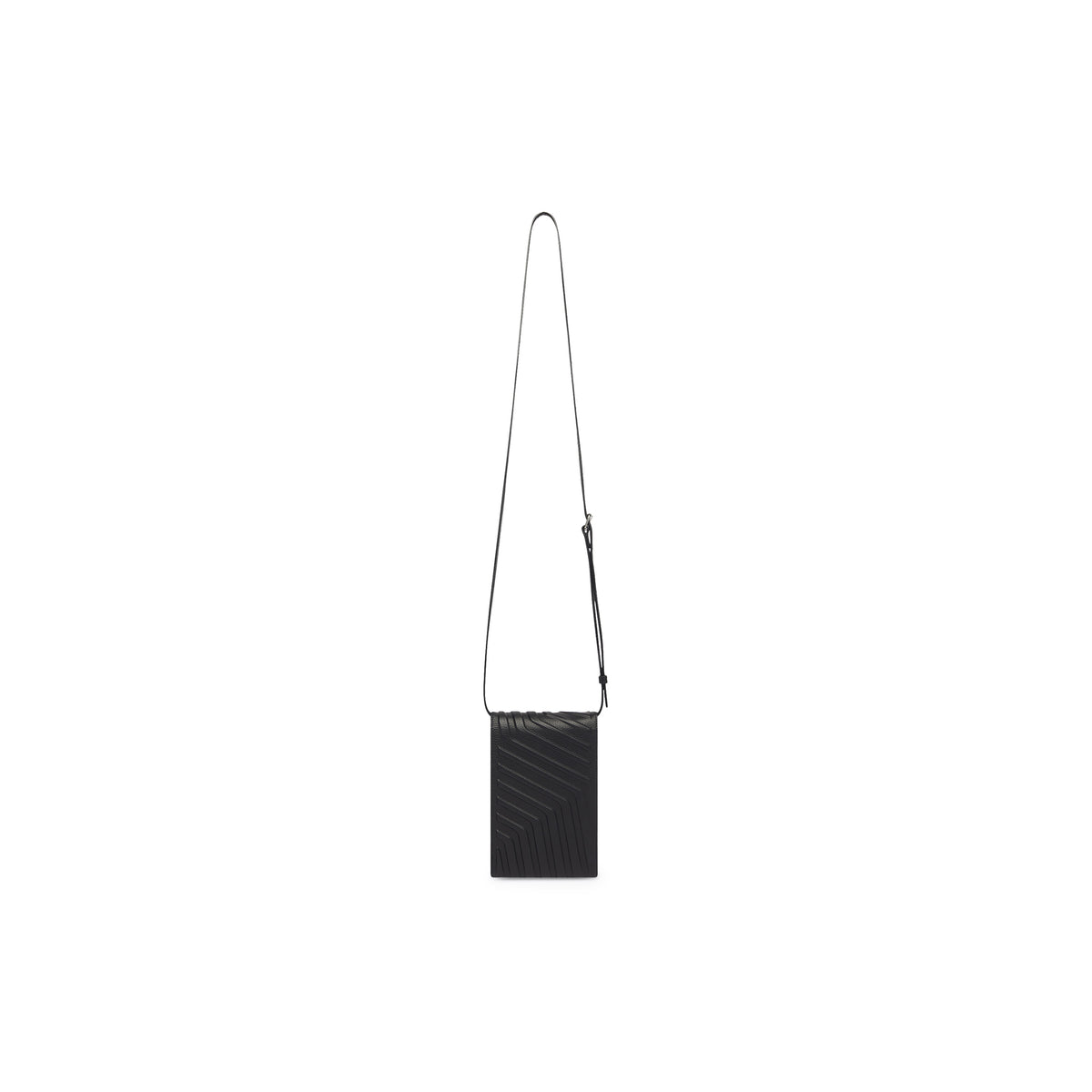 Car Phone Holder On Strap - Black