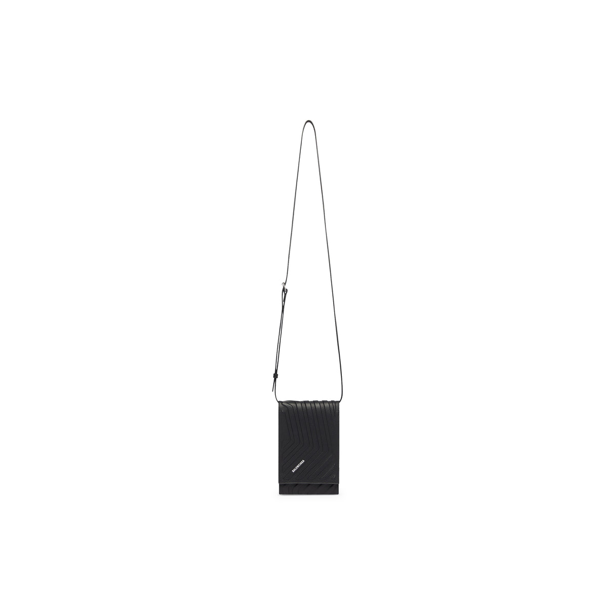 Car Phone Holder On Strap - Black