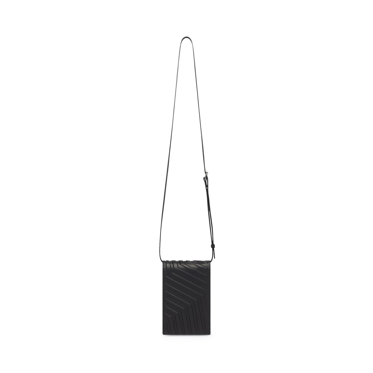 Car Phone Holder On Strap - Black