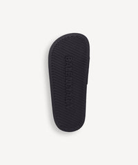 Kids Pool Slide Sandals - Black & White