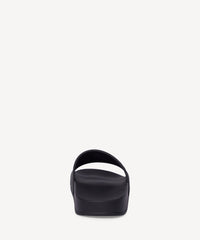 Kids Pool Slide Sandals - Black & White
