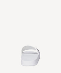 Kids Pool Slide Sandals - White Black