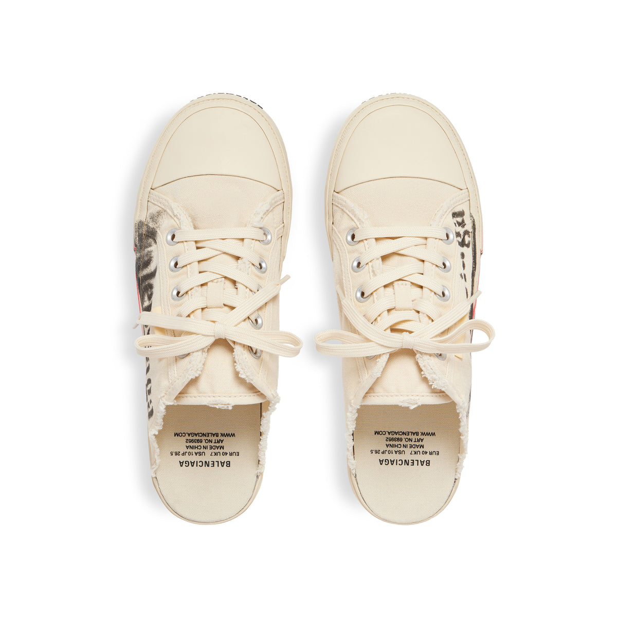 Paris Mules - White