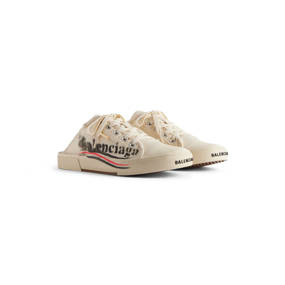 Paris Mules - White