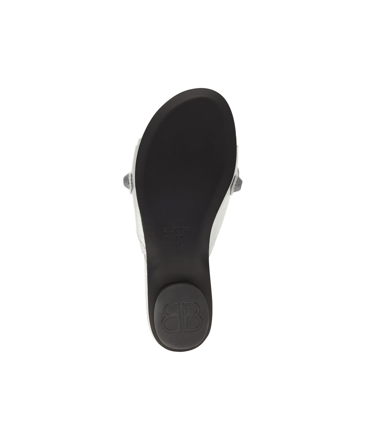 Cagole Sandals Metallized - Silver