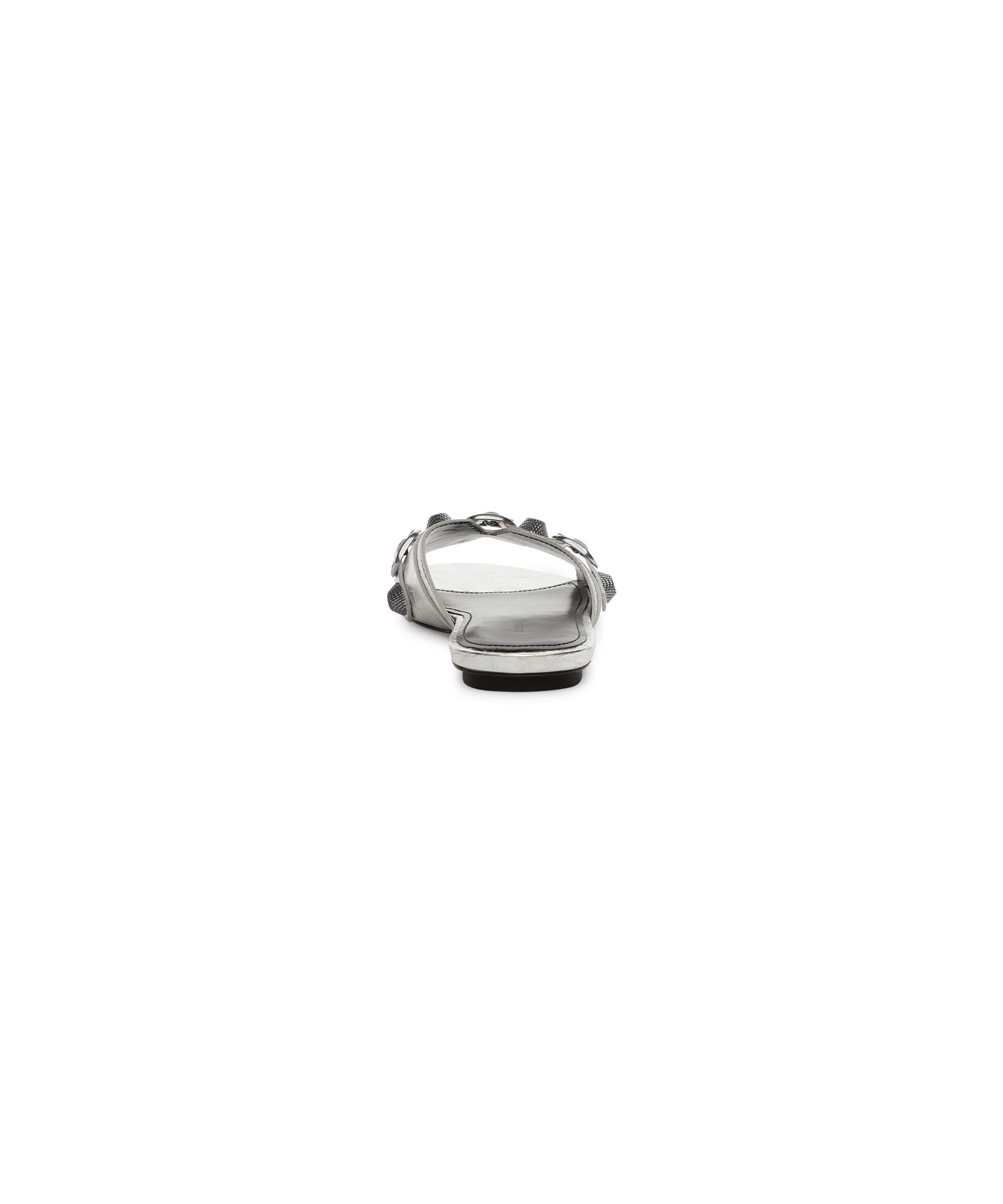 Cagole Sandals Metallized - Silver