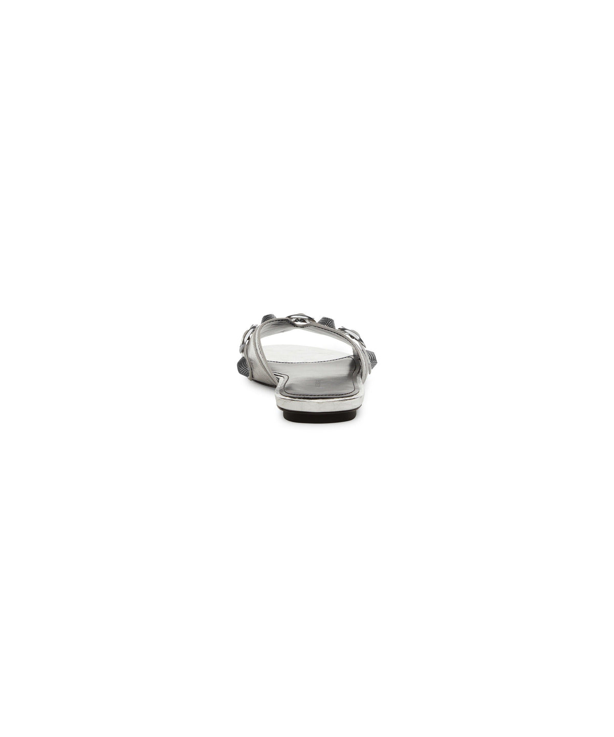 Cagole Sandals Metallized - Silver