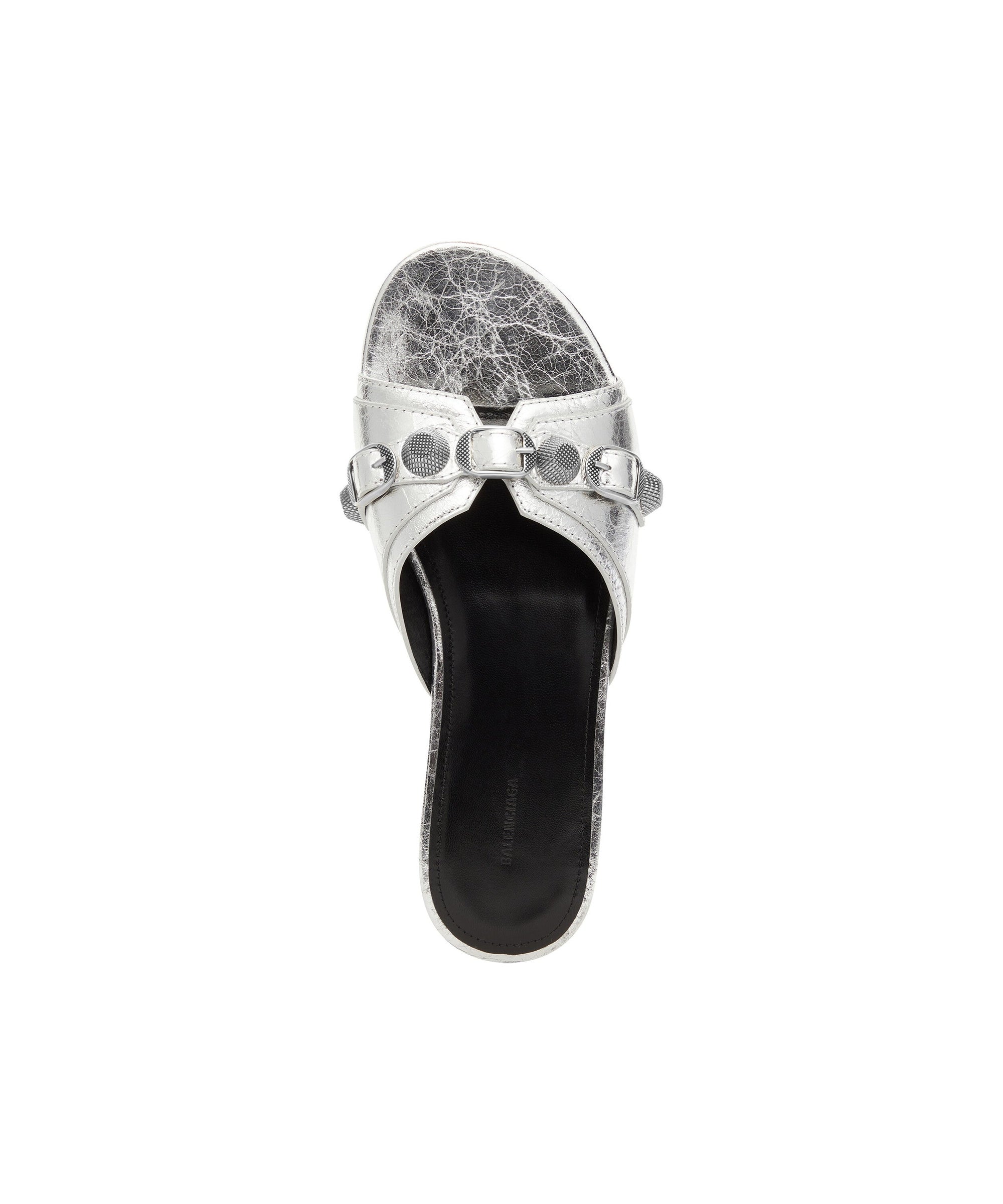 Cagole Sandals Metallized - Silver