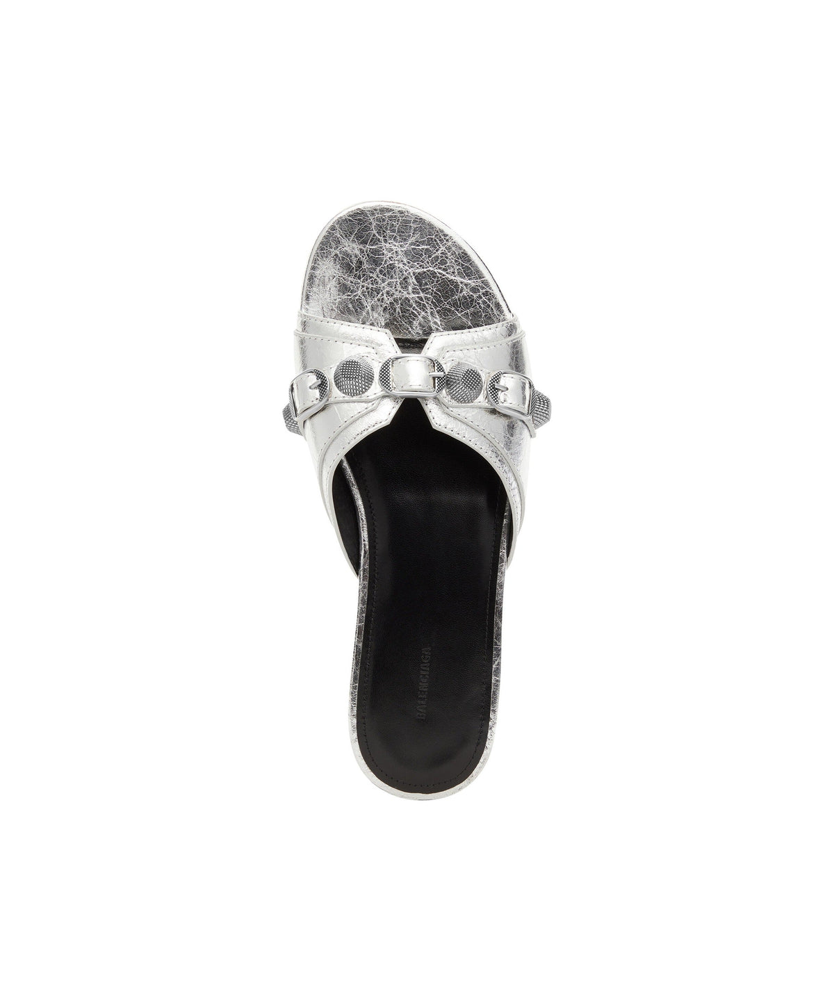 Cagole Sandals Metallized - Silver