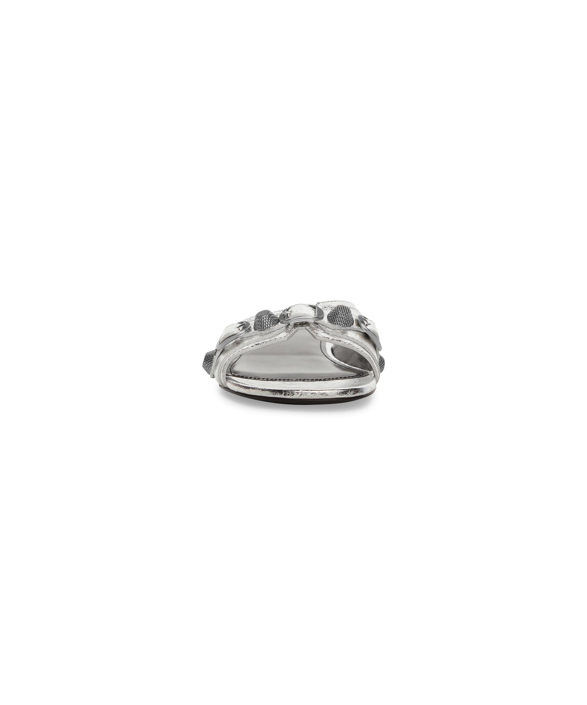 Cagole Sandals Metallized - Silver