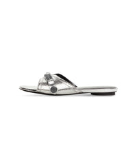 Cagole Sandals Metallized - Silver