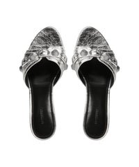 Cagole 70 Sandals Metallized - Silver