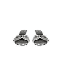 Cagole 70 Sandals Metallized - Silver