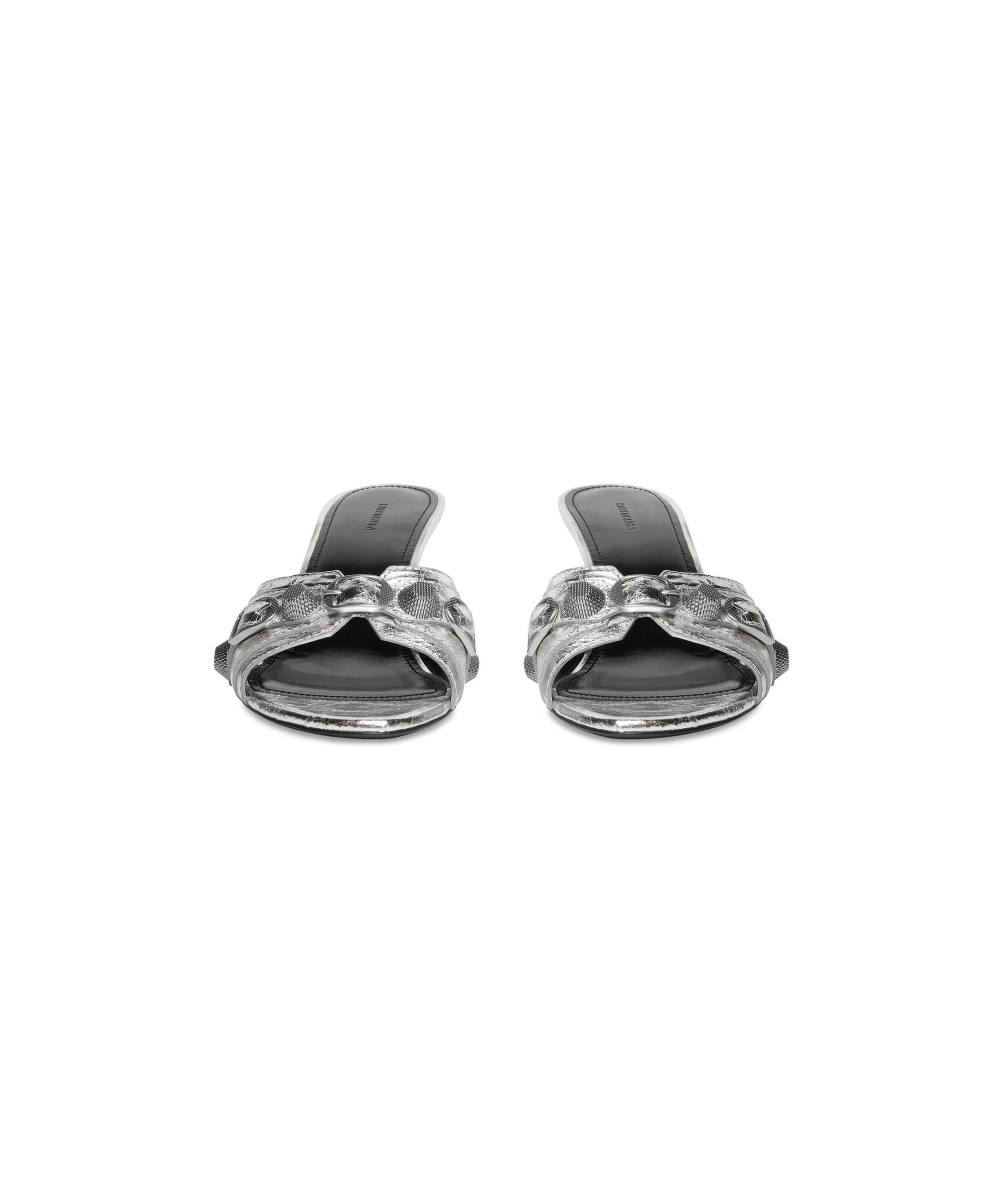 Cagole 70 Sandals Metallized - Silver