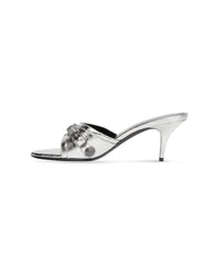 Cagole 70 Sandals Metallized - Silver