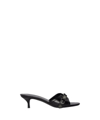 CAGOLE / Cagole 50 Sandals - Black & Aged Nikel