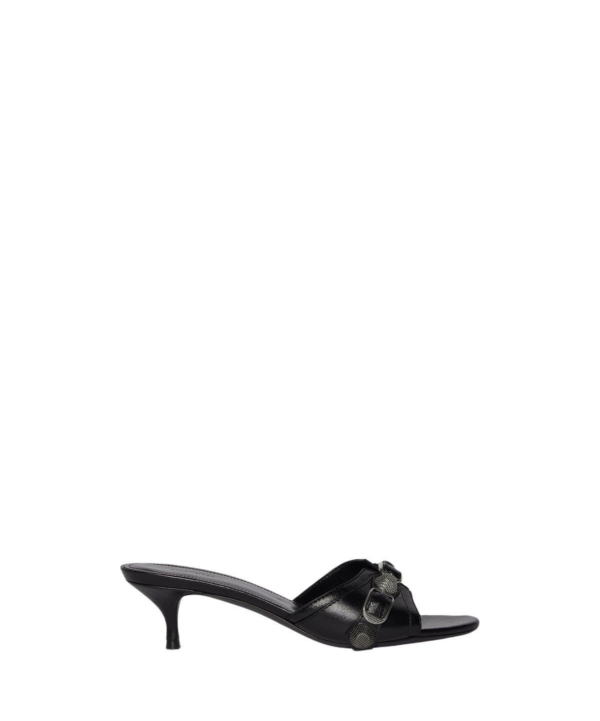 CAGOLE / Cagole 50 Sandals - Black & Aged Nikel