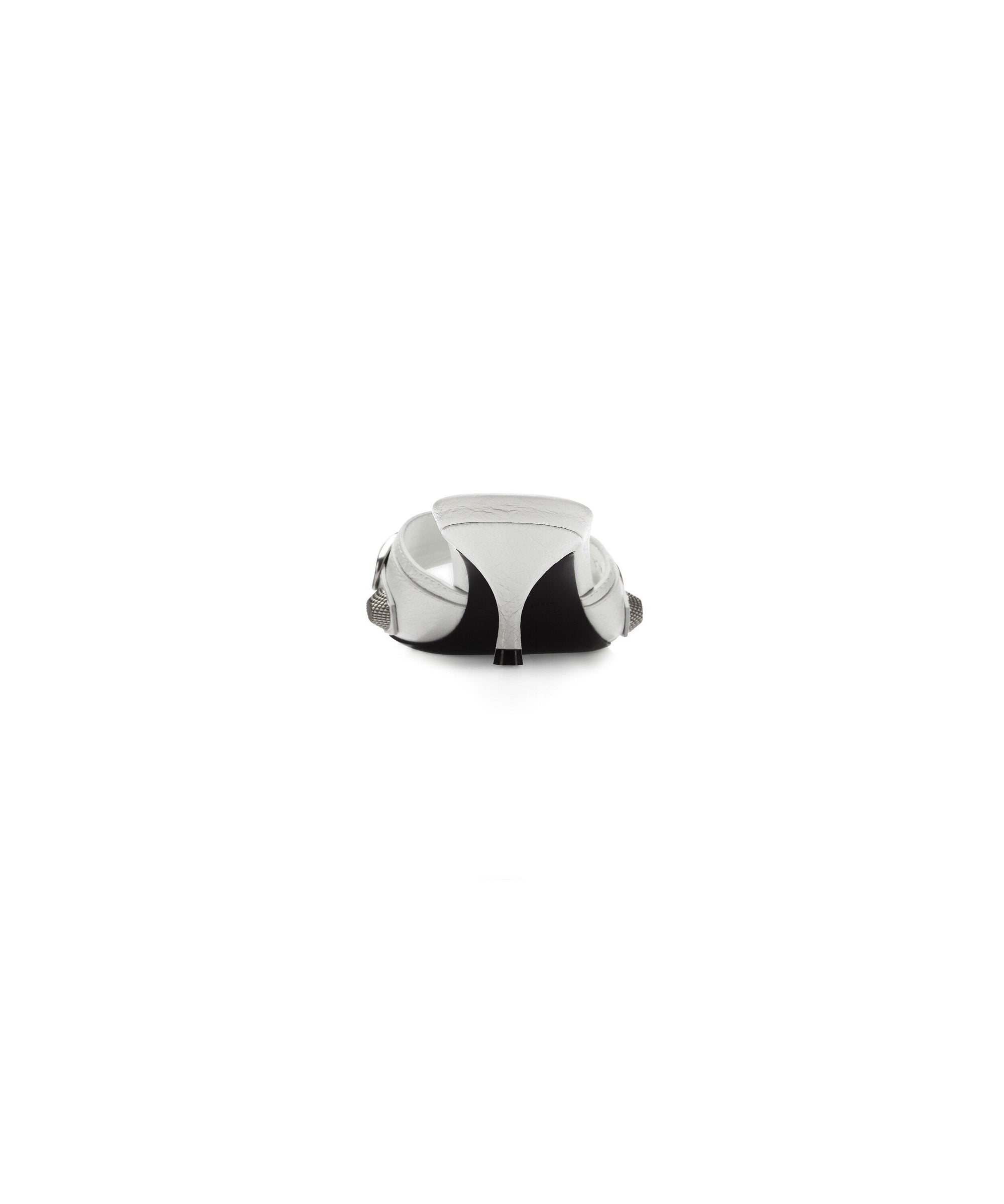 Cagole 50 Sandals - Opt White & Aged Nikel