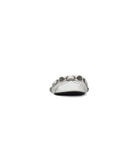 Cagole 50 Sandals - Opt White & Aged Nikel